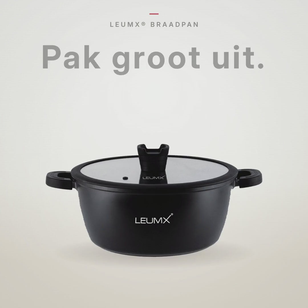 LEUMX Colossus braadpan 40 cm – productvideo