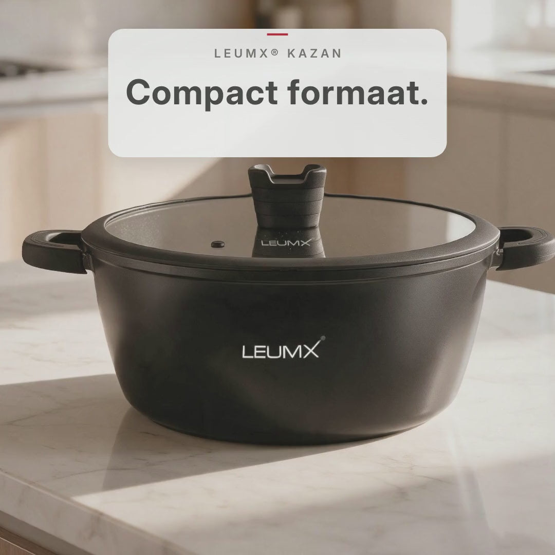 LEUMX Kazan braadpan 26 cm – productvideo